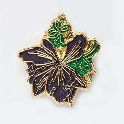 image 1: Orchid Friendship Pin 