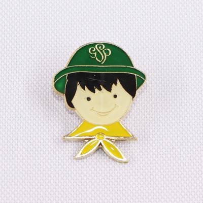 image 1: Gespie Friendship Pin (Yellow)