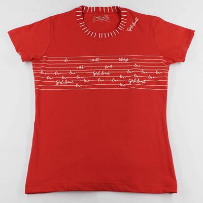 Lines Fun Shirt Small (Red)